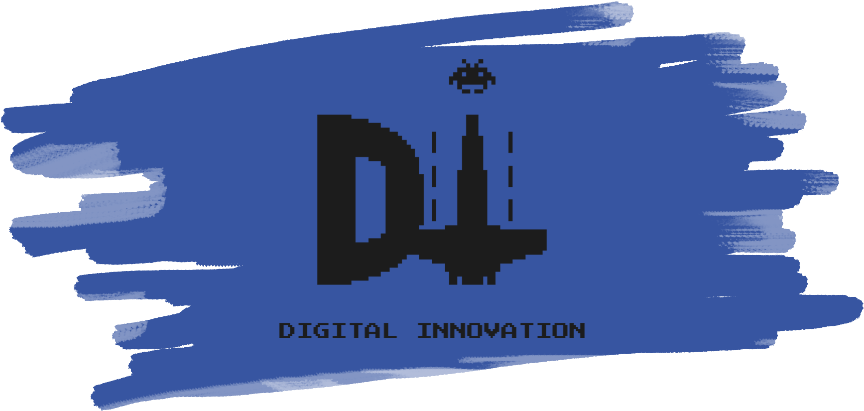 Website Digital Innovation logo with yellow scribble