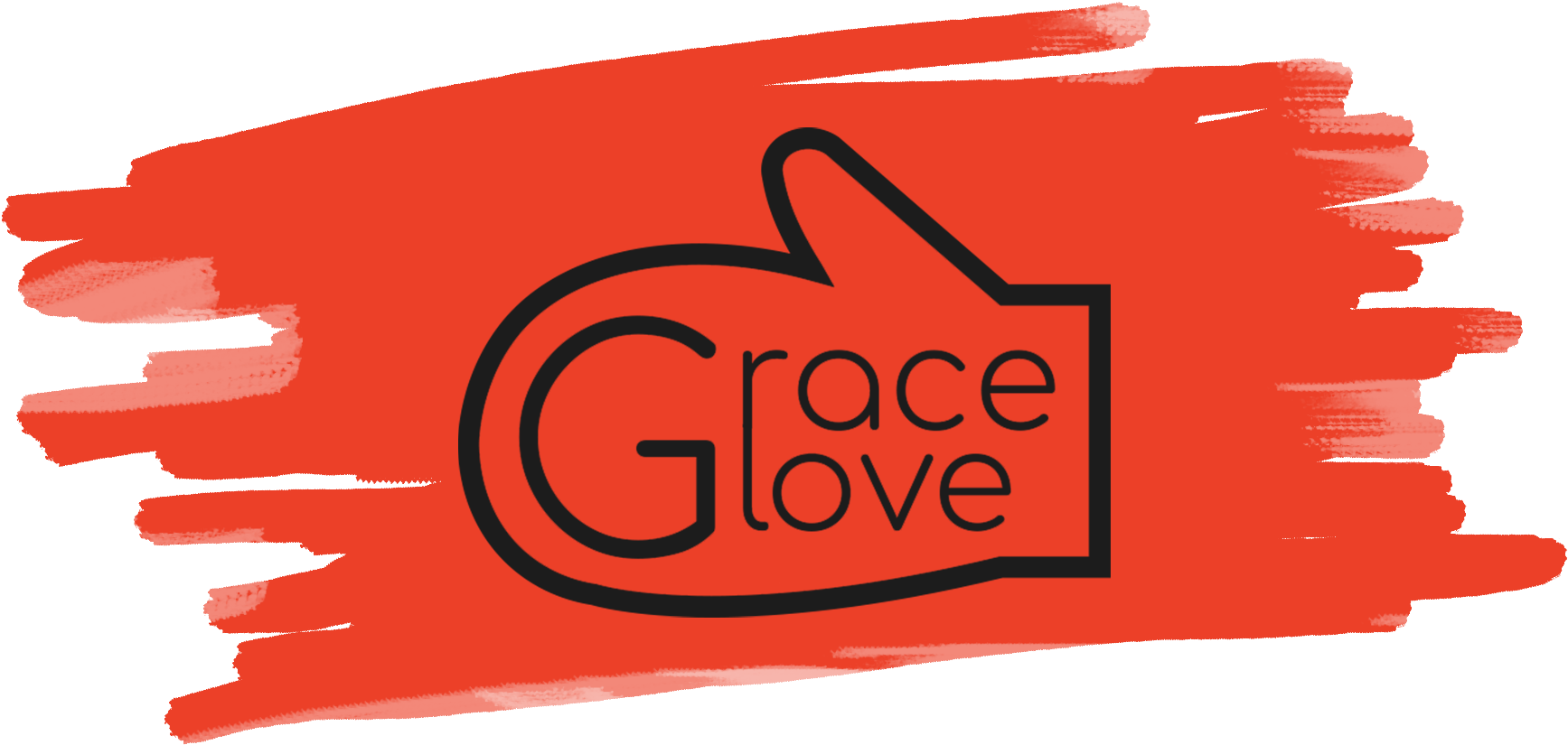 GraceGlove logo with yellow scribble